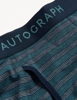 3pk Supima® Cotton Blend Striped Trunks -Marksandspencer Sale Store SD 03 T14 5352A H2 X EC 6