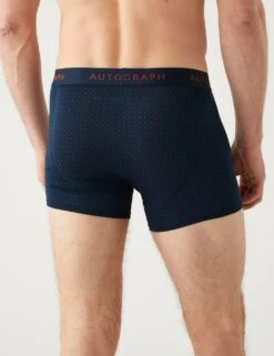 3pk Microskin Assorted Pattern Trunks -Marksandspencer Sale Store SD 03 T14 5355A OK X EC 1