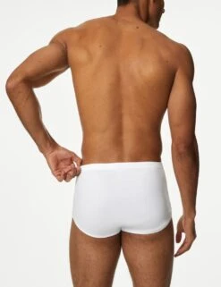 3pk Pure Cotton StayNew™ Briefs -Marksandspencer Sale Store SD 03 T14 6600D Z0 X EC 1