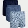 3pk Supima® Cotton RichFloral Woven Boxers