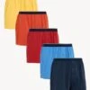 5pk Pure Cotton Cool & Fresh™ Jersey Boxers -Marksandspencer Sale Store SD 03 T14 8355F ZZ X EC 0