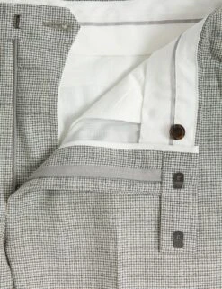 Tailored Fit Pure Wool Puppytooth Suit Trousers -Marksandspencer Sale Store SD 03 T15 0301A T0 X EC 1