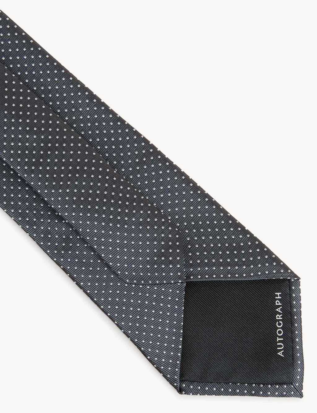 Pin Dot Pure Silk Tie 2 Pin Dot Pure Silk Tie - Image 2
