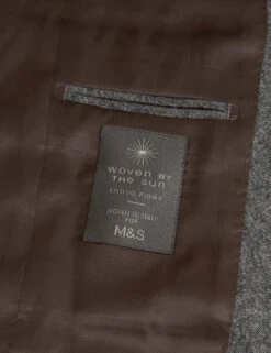 Tailored Fit Italian Wool Rich Suit Jacket 9 Tailored Fit Italian Wool Rich Suit Jacket -Marksandspencer Sale Store SD 03 T15 1415T VP X EC 1