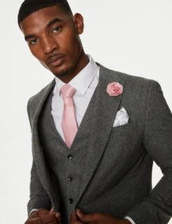 Tailored Fit Italian Wool Rich Suit Jacket 10 Tailored Fit Italian Wool Rich Suit Jacket -Marksandspencer Sale Store SD 03 T15 1415T VP X EC 2