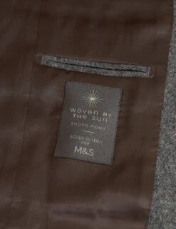 Tailored Fit Italian Wool Rich Suit Jacket 13 Tailored Fit Italian Wool Rich Suit Jacket -Marksandspencer Sale Store SD 03 T15 1415T VP X EC 6