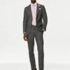 Tailored Fit Italian Wool Rich Suit Trousers -Marksandspencer Sale Store SD 03 T15 1416T VP X EC 0
