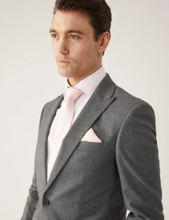 Slim Fit Sharkskin Suit Jacket With Stretch -Marksandspencer Sale Store SD 03 T15 1607F KU X EC 2