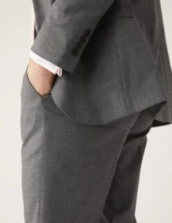Slim Fit Sharkskin Suit Jacket With Stretch -Marksandspencer Sale Store SD 03 T15 1607F KU X EC 3