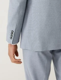 Slim Fit Micro Puppytooth Suit Jacket -Marksandspencer Sale Store SD 03 T15 1820F E3 X EC 3