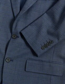 Regular Fit Prince Of Wales Check Suit Jacket -Marksandspencer Sale Store SD 03 T15 1835Y F0 X EC 6