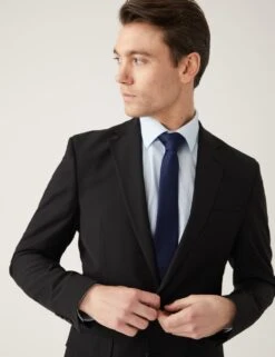 The Ultimate Slim Fit Wool Blend Suit Jacket -Marksandspencer Sale Store SD 03 T15 2053F Y0 X EC 1