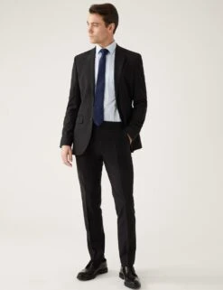 The Ultimate Slim Fit Wool Blend Suit Jacket -Marksandspencer Sale Store SD 03 T15 2053F Y0 X EC 4