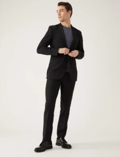 The Ultimate Slim Fit Wool Blend Suit Jacket -Marksandspencer Sale Store SD 03 T15 2053F Y0 X EC 8