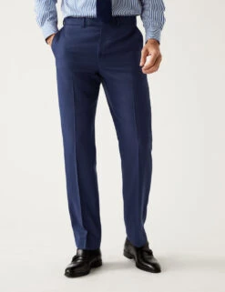 Regular Fit Pure Wool Suit Trousers -Marksandspencer Sale Store SD 03 T15 2302Y E0 X EC 1