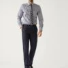 Tailored Fit Pure Wool Suit Trousers
