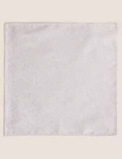 Paisley Tie & Pocket Square Set 5 Paisley Tie & Pocket Square Set -Marksandspencer Sale Store SD 03 T15 2465M T0 X EC 1