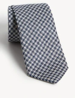 Micro Puppytooth Tie