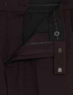 Burgundy Slim Fit Tuxedo Trousers -Marksandspencer Sale Store SD 03 T15 8202F XM X EC 6