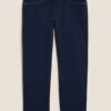 Shorter Length Straight Fit Stretch Jeans -Marksandspencer Sale Store SD 03 T17 1616P QQ X EC 90