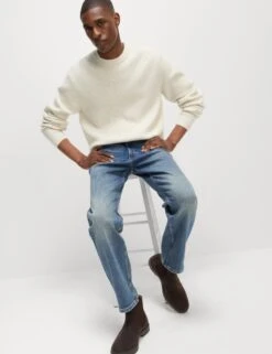 Loose Fit Vintage Wash Jeans -Marksandspencer Sale Store SD 03 T17 1663F E2 X EC 3