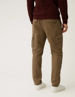 Pure Cotton Utility Cargo Trousers -Marksandspencer Sale Store SD 03 T17 6106M SK X EC 2
