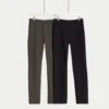 2pk Slim Fit Stretch Chinos -Marksandspencer Sale Store SD 03 T17 6603S YT X EC 0