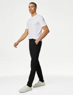 2pk Slim Fit Stretch Chinos -Marksandspencer Sale Store SD 03 T17 6603S YT X EC 3