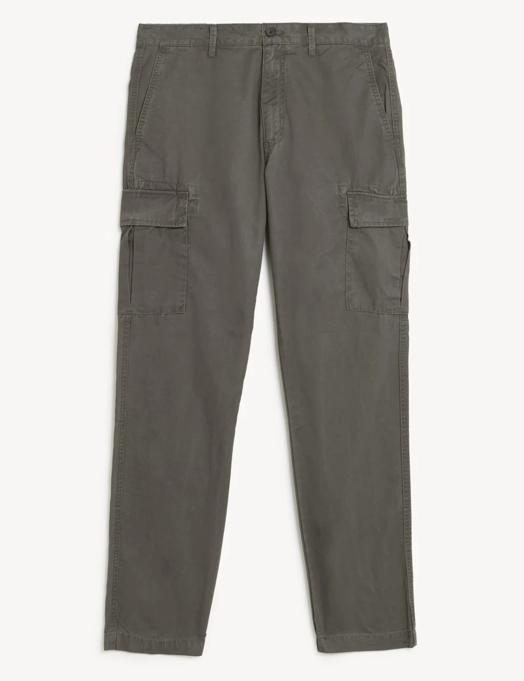 Tapered Fit Lightweight Cargo Trousers 2 Tapered Fit Lightweight Cargo Trousers - Image 2