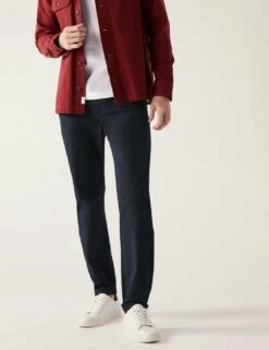 Tapered Fit Elasticated Waist Trousers -Marksandspencer Sale Store SD 03 T17 6712T F0 X EC 1