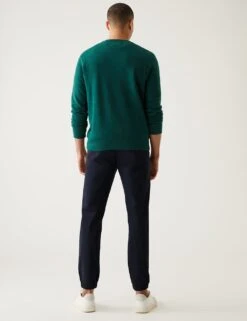 Slim Fit Elasticated Waist Cuffed Joggers -Marksandspencer Sale Store SD 03 T17 6713S F0 X EC 3