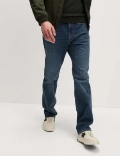 Straight Fit Jeans With Stormwear™ -Marksandspencer Sale Store SD 03 T17 8450M E3 X EC 1