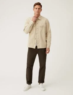 Pure Cotton Utility Overshirt -Marksandspencer Sale Store SD 03 T25 1176M EF X EC 1