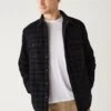 Cotton Blend Corduroy Borg Lined Check Shacket -Marksandspencer Sale Store SD 03 T25 2435M T0 X EC 0