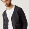 Pure Cotton Jersey Cardigan