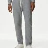 Drawstring Pure Cotton Straight Leg Joggers -Marksandspencer Sale Store SD 03 T28 1569M UT X EC 0