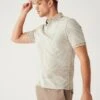 Pure Cotton Leaf Print Polo Shirt -Marksandspencer Sale Store SD 03 T28 3363M L0 X EC 0