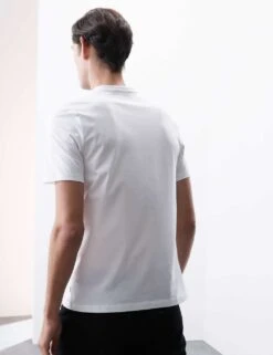 Pure Supima® Cotton V-Neck T-Shirt -Marksandspencer Sale Store SD 03 T28 4991A Z0 X EC 3