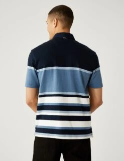 Pure Cotton Striped Rugby Shirt -Marksandspencer Sale Store SD 03 T28 5624M F4 X EC 3