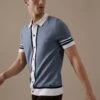 Cotton Modal Knitted Polo Shirt -Marksandspencer Sale Store SD 03 T30 1138A E7 X EC 0