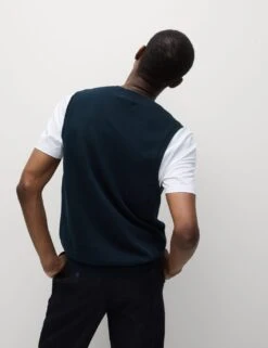 Pure Cotton Sleeveless Jumper -Marksandspencer Sale Store SD 03 T30 2699M F0 X EC 2