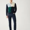 Pure Cotton Colour Block Knitted Rugby Shirt -Marksandspencer Sale Store SD 03 T30 2874M F6 X EC 0