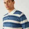 Pure Cotton Striped Knitted Rugby Shirt -Marksandspencer Sale Store SD 03 T30 2875M E4 X EC 0