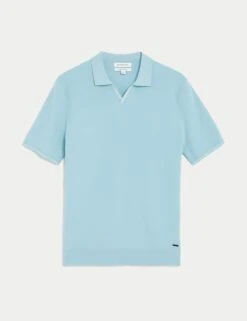 Pure Supima® Cotton Knitted Polo Shirt