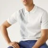 Cotton Rich Arygle Knitted Polo Shirt -Marksandspencer Sale Store SD 03 T30 4175M NB X EC 0