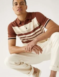 Pure Supima® Cotton Knitted Polo Shirt