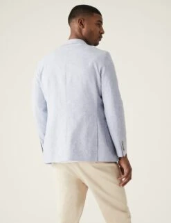 Linen Rich Textured Jacket -Marksandspencer Sale Store SD 03 T70 2011T QE X EC 3