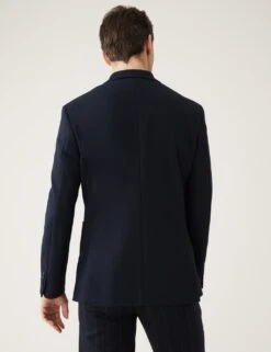 Textured Jersey Double Breasted Jacket -Marksandspencer Sale Store SD 03 T70 4415D F0 X EC 3