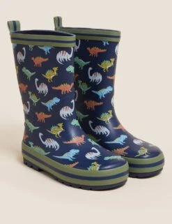 Kids' Dinosaur Wellies (3 Small - 13 Small) -Marksandspencer Sale Store SD 04 T72 1136U J4 X EC 90
