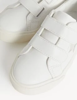 No Brand Kids’ FreshFeet™ Star Riptape Trainers (4 Small - 13 Small) -Marksandspencer Sale Store SD 04 T72 2134Y Z4 X EC 1